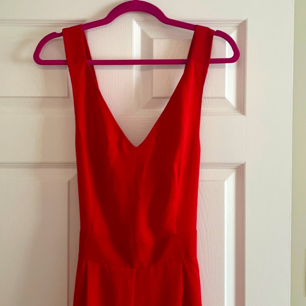 Bright Red Romper